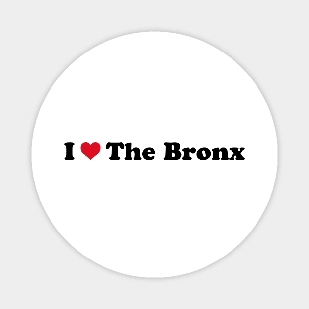 I Love Bronx Magnet by Novel_Designs